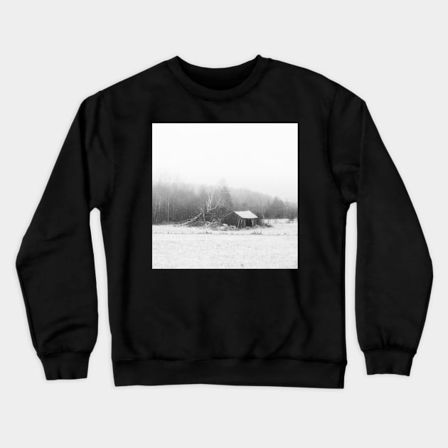 Winter Begins Crewneck Sweatshirt by MikaelJenei